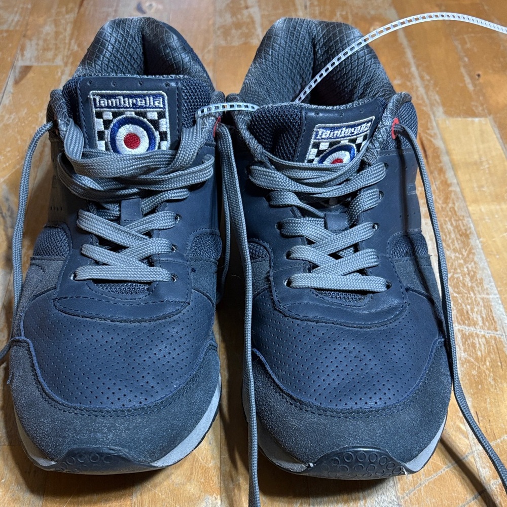 Lambretta Navy blue and gray suede Sneakers